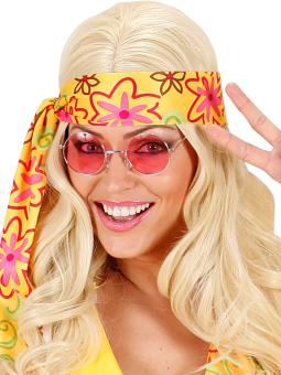 Brille mit runden Gläsern:rot 