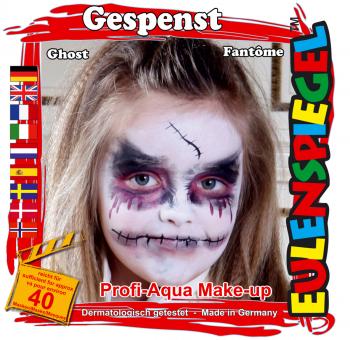 Eulenspiegel Ghost ghost makeup set:multicolored 