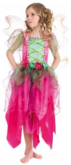 Flowern fairy kids costume:pink 