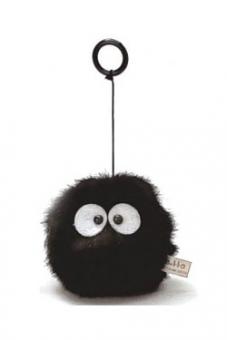 Studio Ghibli plush figure with vibration effects: Soot Sprite:7 cm, black 