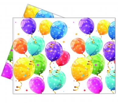 Balloon Party: Tablecloth:120x180cm, multicolored 