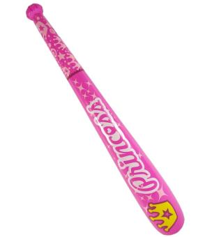 Batte de baseball gonflable princesse:100 cm, pink/rose 