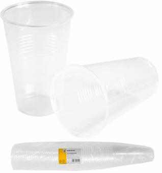 Drinking Cups, plastic:50 Item, 5dl, transparent 