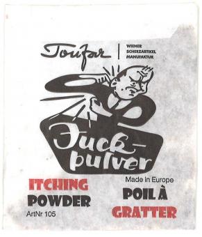 Juckpulver in Papiertüte:0,5g 