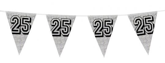 Pennant chain 25:8m / 27 x 22cm, silver 