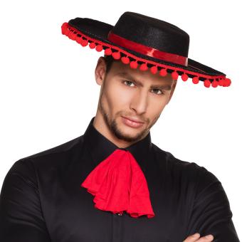 Hat Espagnol:black/red 