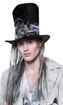 Hat Gravedigger Zora: with hair:black 