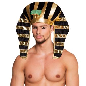 Pharao Hut Tutanchamun:schwarz/gold 