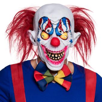 Creepy Clown Maske, latex 