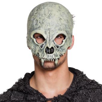 Foam skull half mask 
