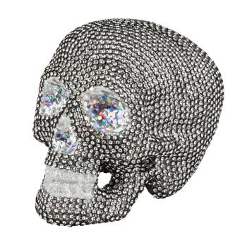 Skull Sparkle: Décoration Dia de los Muertos:19 x 15 cm 