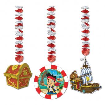 Jake and the Never Land Pirates Rotor spirals:3 Item, 1 m x 15 cm, multicolored 