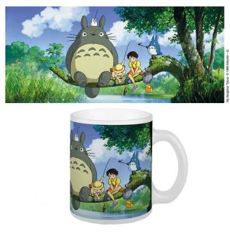 Studio Ghibli: Tasse Totoro Fishing:300 ml, bunt 