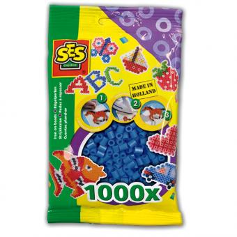 SES Iron Beads recharge bag 1000:1000 Item, blue 