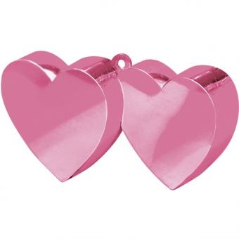 Ballongewicht Herzen:170g / 11.5 x 6cm, pink 