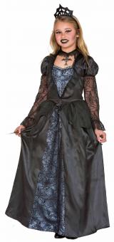Evil Queen: robe, serre-tête avec diadème:noir 