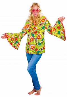 Hippie blouse:multicolored 