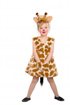 Giraffe child costume with headband 