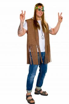 Hippie Vest:brown 