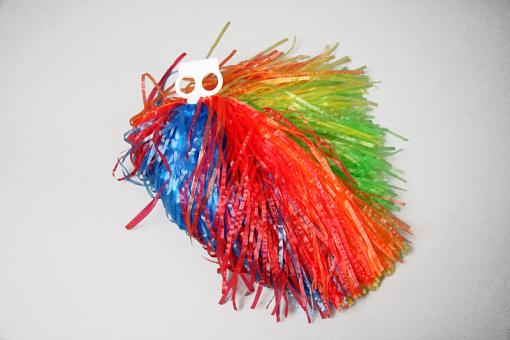 Cheerleader dance fronds: 1pcs.:50g, colorful 