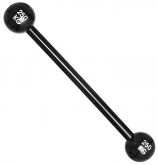 Inflatable disc dumbbell:black 
