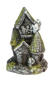 Mini haunted house:11 cm 
