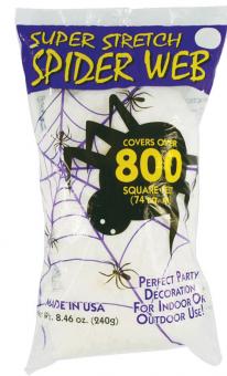 Toile d'araignée Super Stretch:240 g / 72 m2, blanc 
