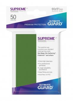 Ultimate Guard: Supreme UX Sleeves Standardgrösse :green 