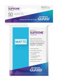 Ultimate Guard:  Supreme UX Sleeves Standardgrösse Matt  50:bleu 