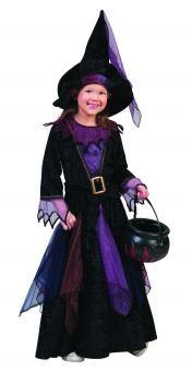 Midnight Witches kids costume:purple/black 