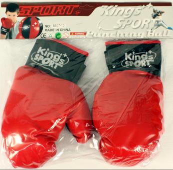 Boxing gloves:2 Item, 35 x 28 x 6 cm, red 