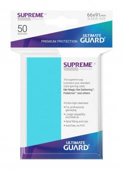 Ultimate Guard: Supreme UX Sleeves Standardgrösse Aquamarin (50) 