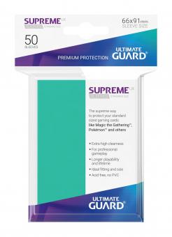 Ultimate Guard: Supreme UX Sleeves Standardgrösse  50:türkis 