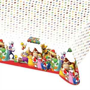 Super Mario Tablecloth:120x180cm, multicolored 