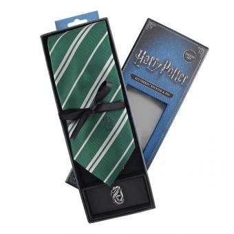 Harry Potter Cravate & Pin Deluxe Box Slytherin 