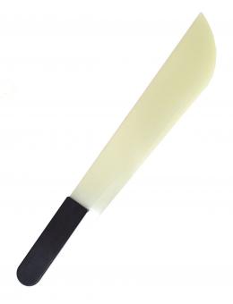 Machete with black handle:51 cm 
