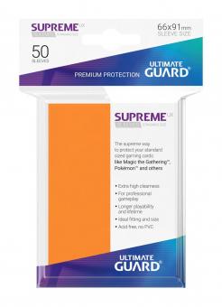 Ultimate Guard:  Supreme UX Sleeves Taille standard:orange 