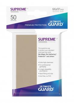 Ultimate Guard : Supreme UX Sleeves taille standard sable 