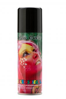 Color hairspray:black 