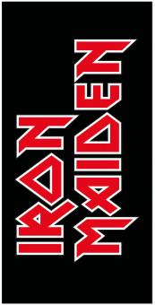 Serviette Iron Maiden : Logo:150 x 75 cm 
