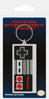 Nintendo: Schlüsselanhänger NES Controller:4,5 x 6 cm, mehrfarbig 
