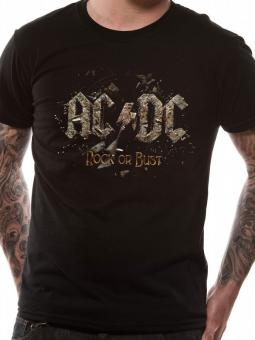 AC/DC - ROCK OR BUST T-Shirt:black 