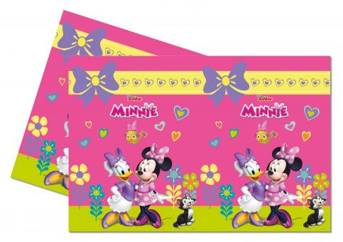 Minnie Mouse Tablecloth:120x180cm, multicolored 