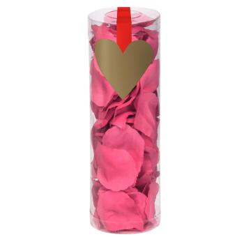 Rosenblätter in Box: Kunstblumen:288 Stück, rosa 