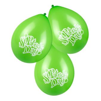 Ballons St. Patrick's Day:6 Item, 25 cm 