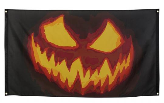 Creepy Pumpkin Fahne:90 x 150 cm 