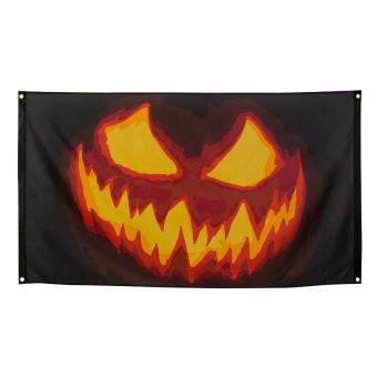 Creepy Pumpkin Flag:90 x 150 cm 