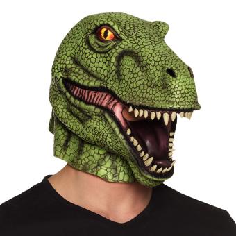 T-rex Dinosaurier Maske, latex 