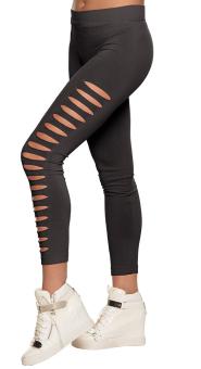 Legging noir perforé Gaps – stylé et original:noir 