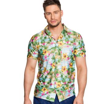 Paradise Hawaiian shirt:colorful M